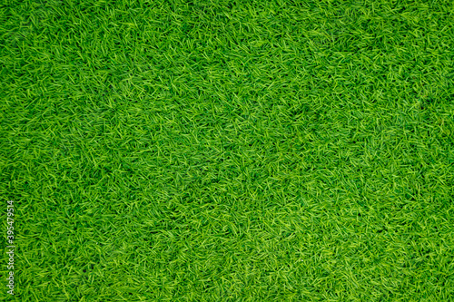 Green artificial grass natural