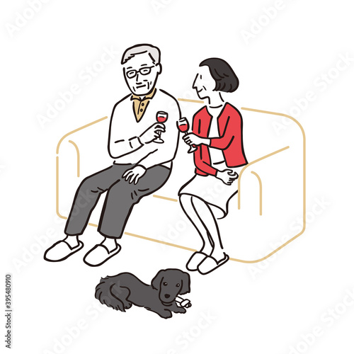 シニア　記念日　くつろぎ