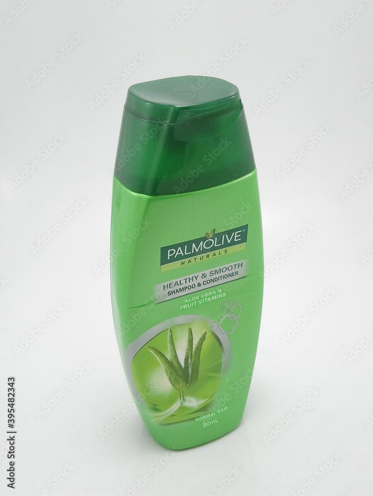 Palmolive naturals aloe vera and fruit vitamins shampoo and conditioner in  Quezon City, Philippines Stock Photo | Adobe Stock