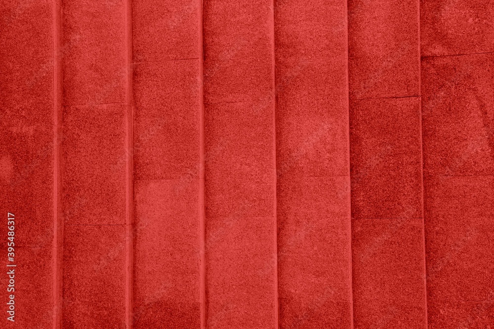 Fototapeta premium Texture of rectangular vertical red lines on the whole frame