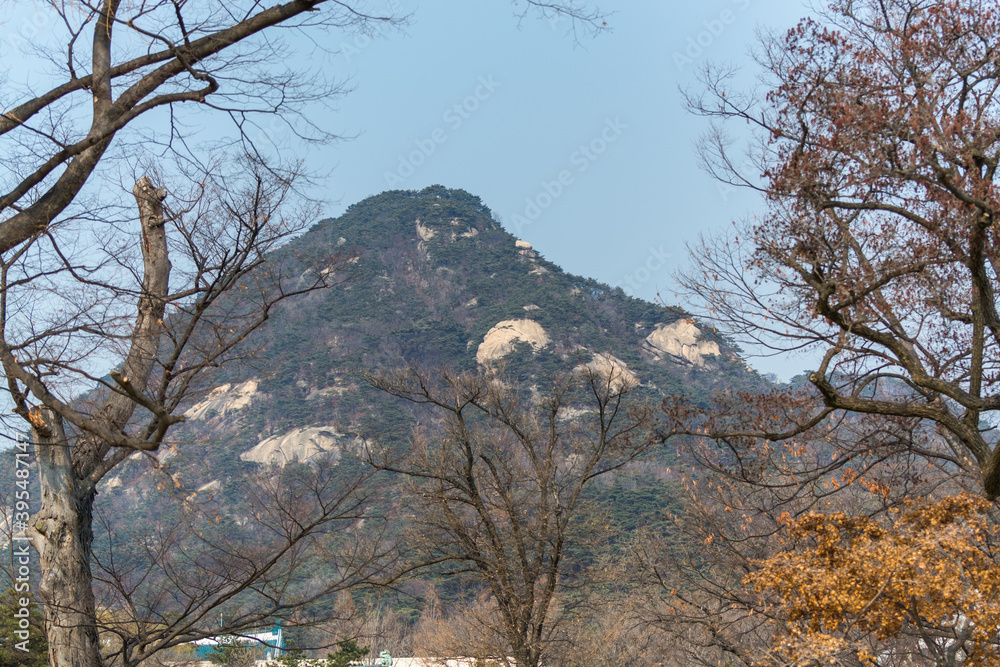 Bukhansan form Gyeongbokgung, also known as Gyeongbokgung Palace or Gyeongbok Palace, the main royal palace of Joseon dynasty. Bukhansan form Gyeongbokgung, also known as Gyeongbokgung Palace or Gyeongbok Palace, the main royal palace of Joseon dynasty.