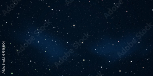  Night sky with stars and galaxy in outer space  universe background 