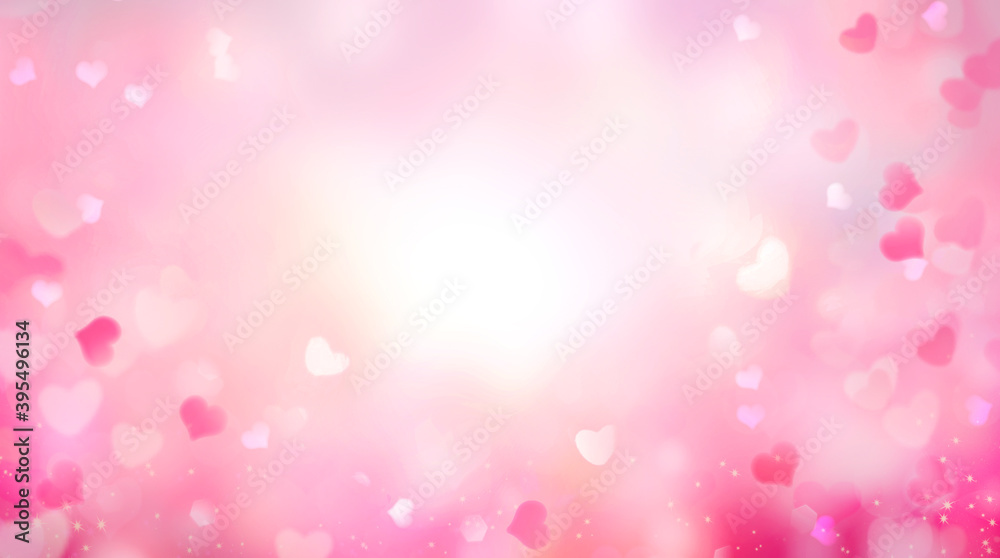 Valentine bokeh,blurred hearts backdrop.Abstract romantic background. Valentine bokeh,blurred hearts backdrop.Abstract romantic background.