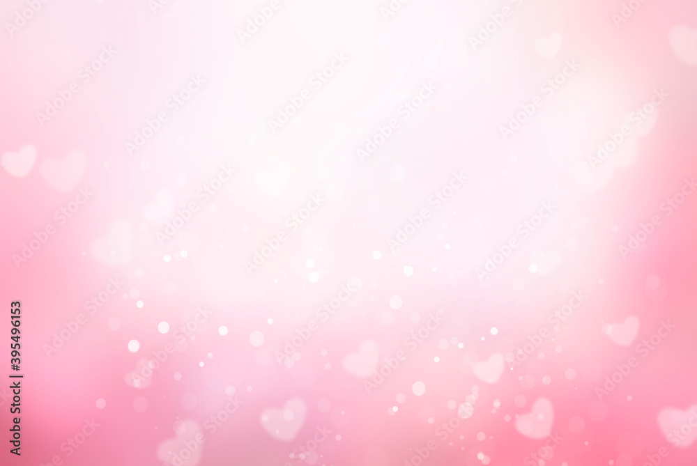 Valentine bokeh,blurred hearts backdrop.Abstract romantic background. Valentine bokeh,blurred hearts backdrop.Abstract romantic background.