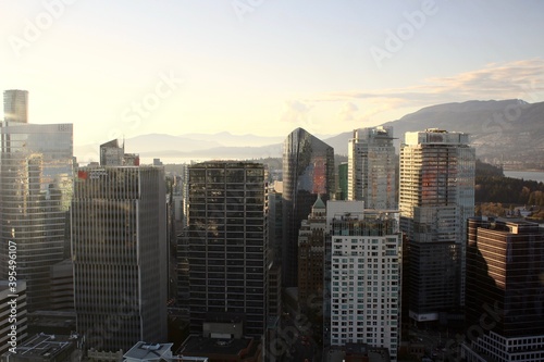 Vancouver Skyline Sunset