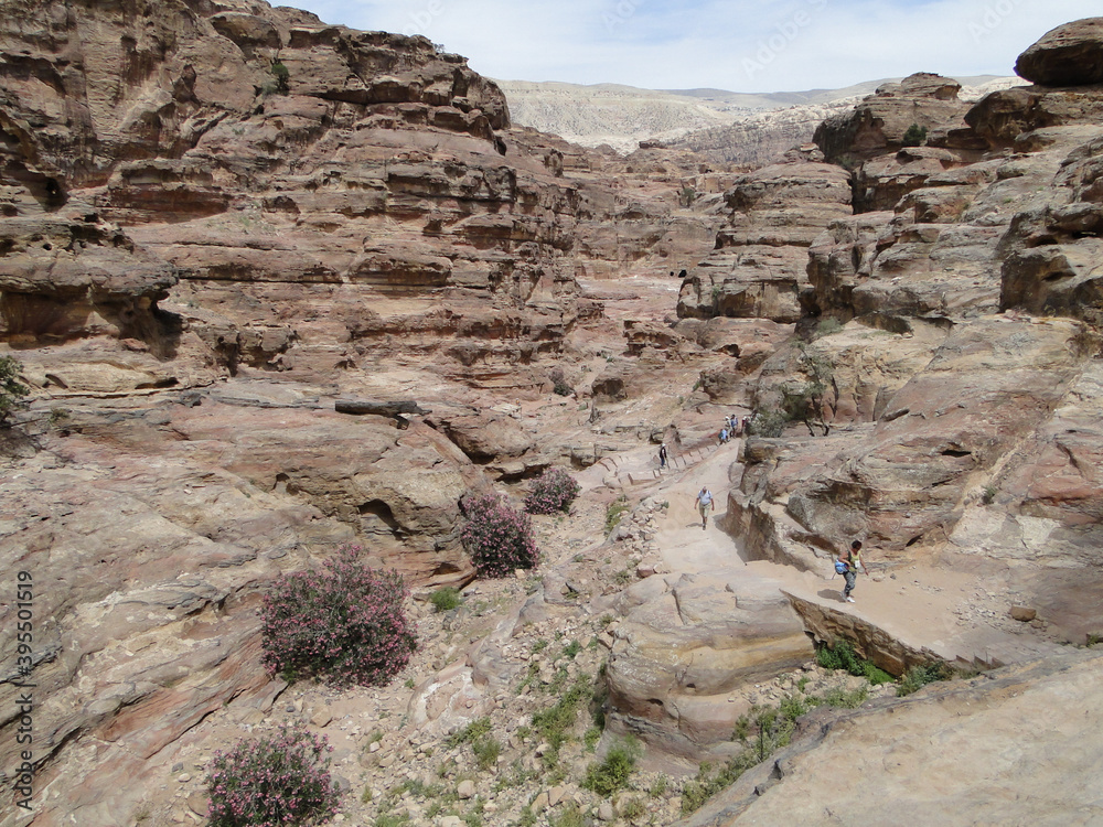 Krolestwo Jordanii zaginione miasto Petra