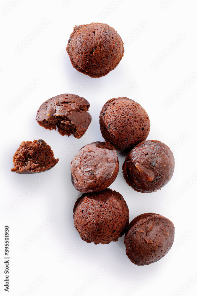 Chocolate cake balls for cake pops Chocolate cake balls for cake pops