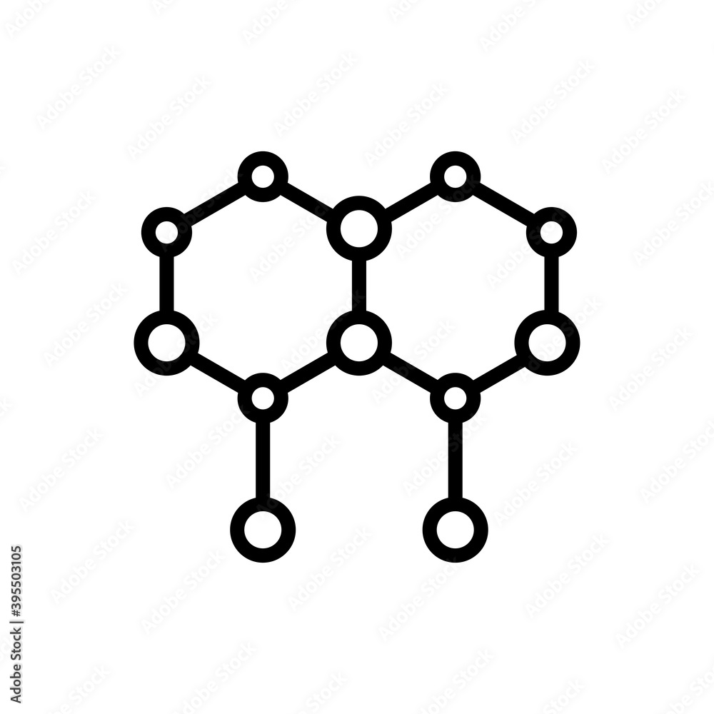 Molecule line icon Molecule line icon