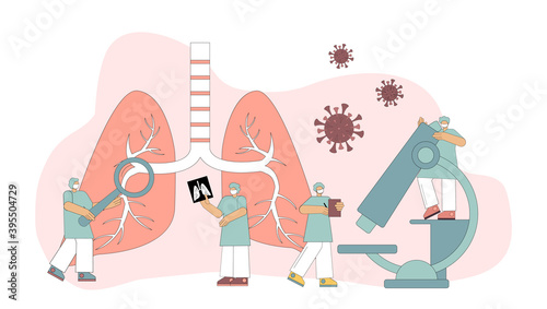 Examination and treatment of the respiratory system. Pulmonology.