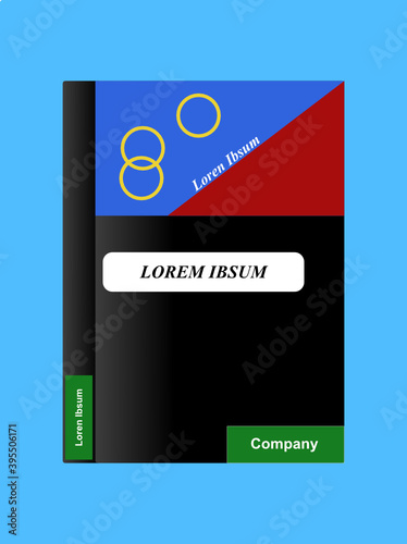 Ein Fachbuch vor blauem Hintergrund