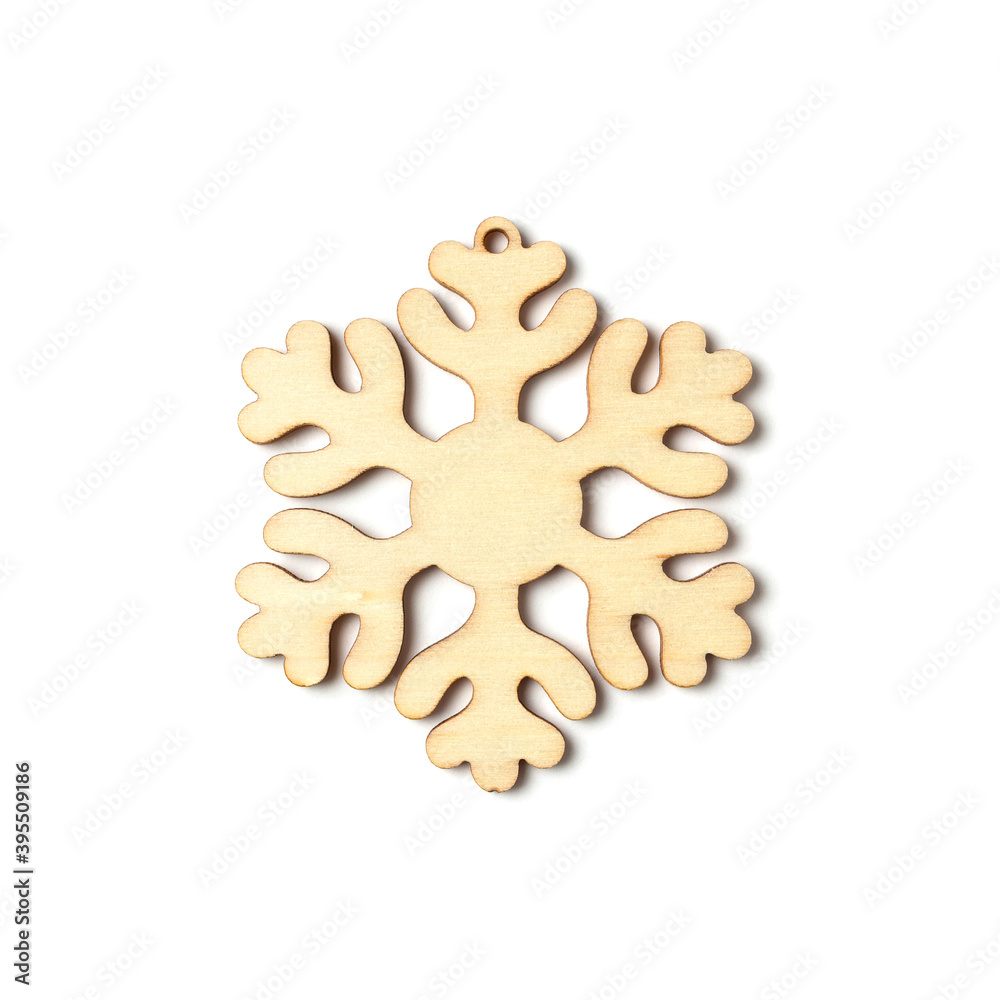 Snowflake made of wood Snowflake made of wood