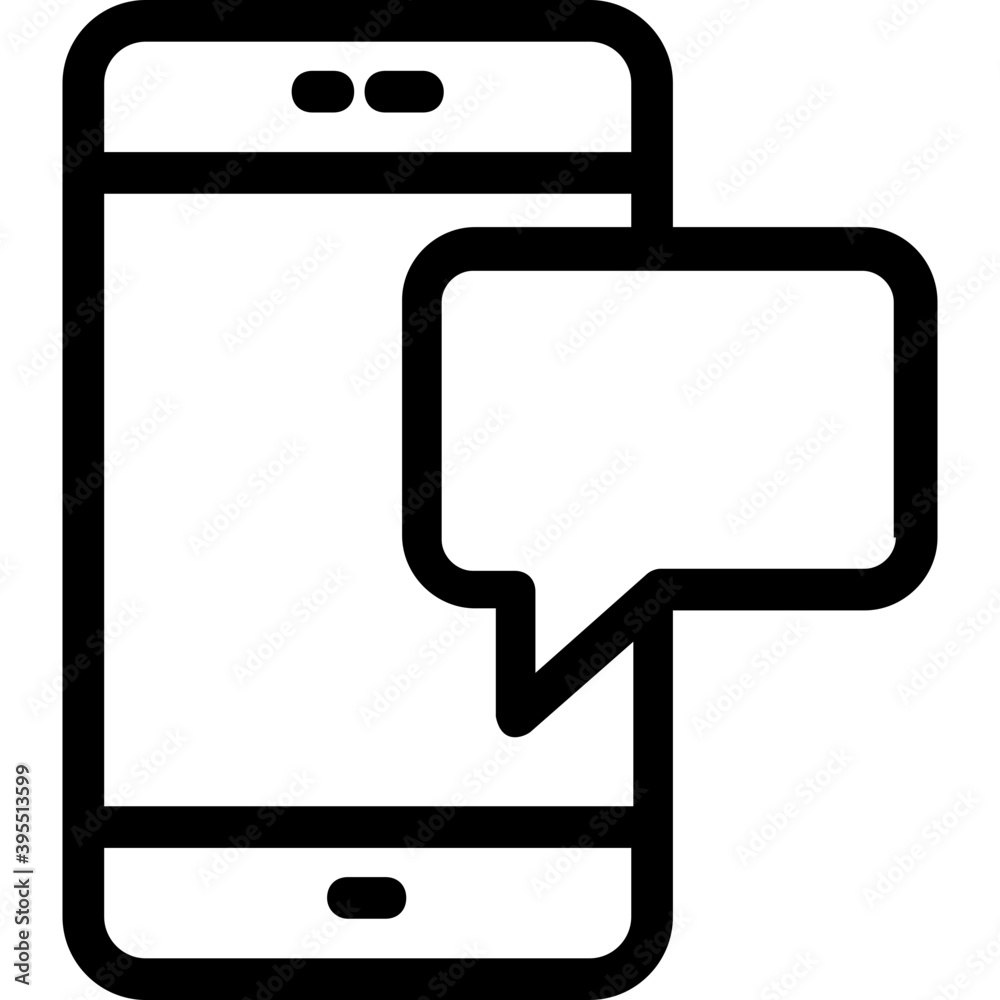 Mobile Message Flat Vector Icon
Mobile Message Flat Vector Icon