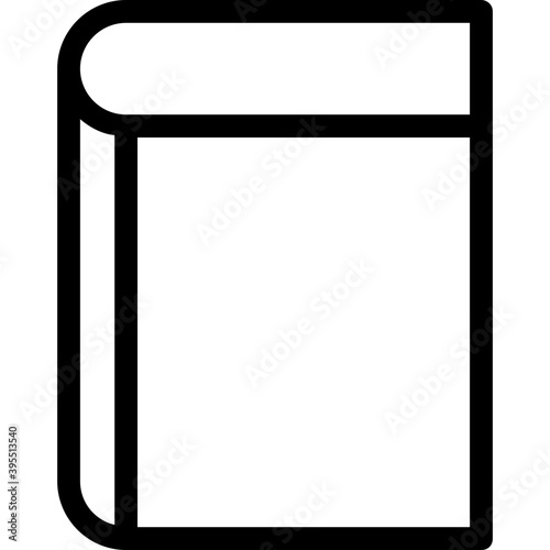 
Book Flat Vector Icon
