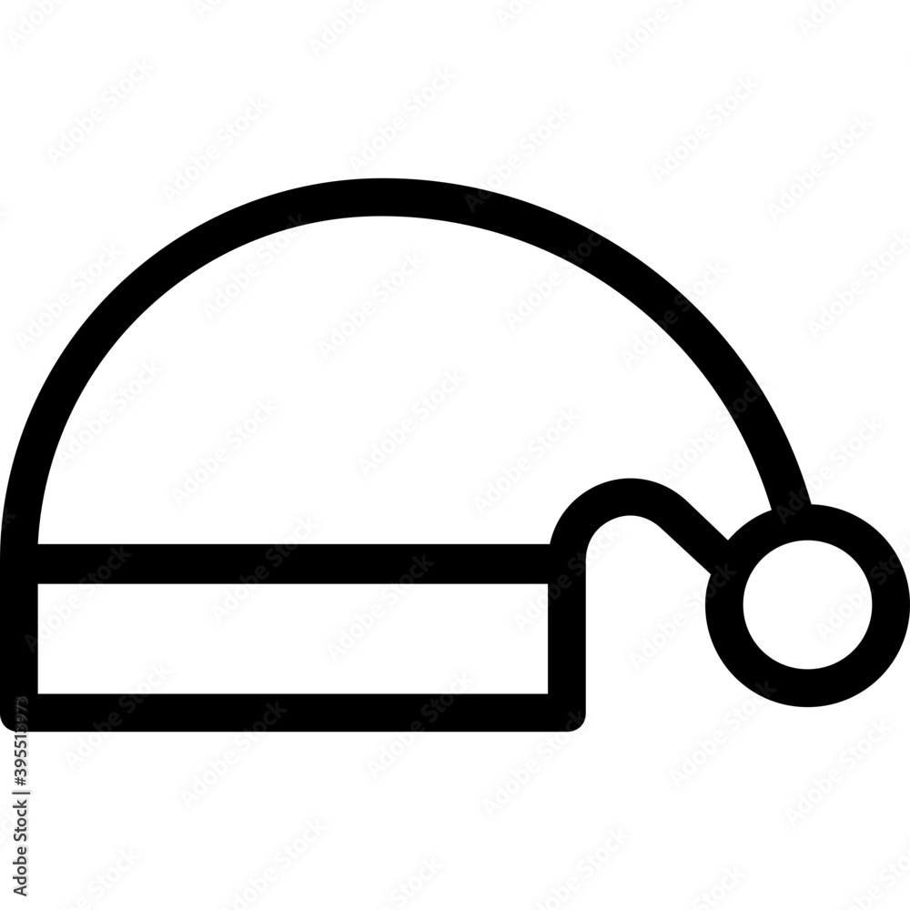 Santa Hat Flat Vector Icon
Santa Hat Flat Vector Icon