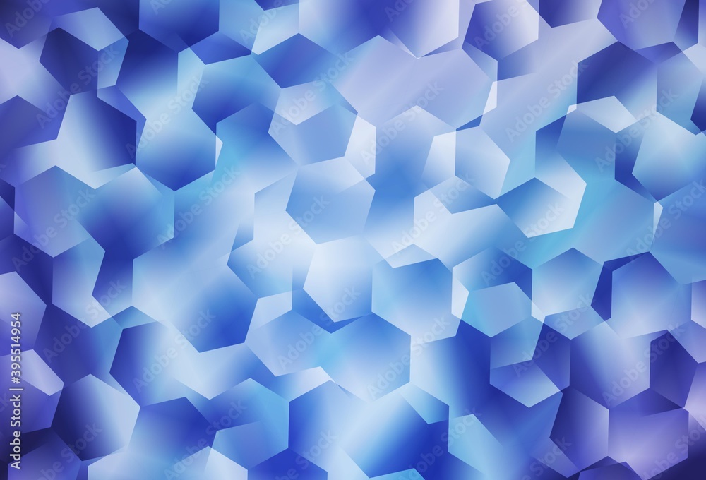 Light Pink, Blue vector polygonal template. Light Pink, Blue vector polygonal template.