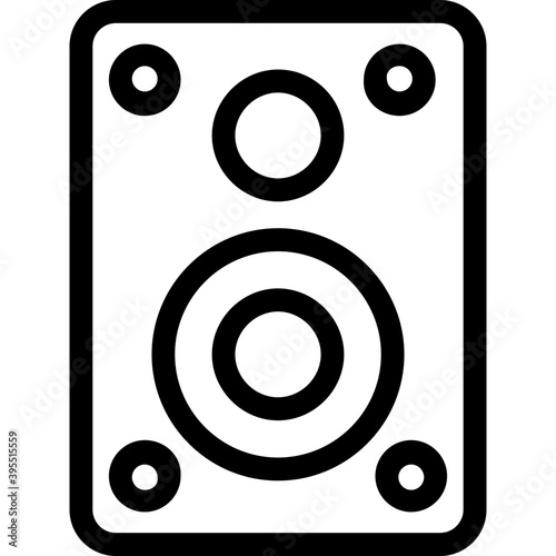 
Speaker Flat Vector Icon
