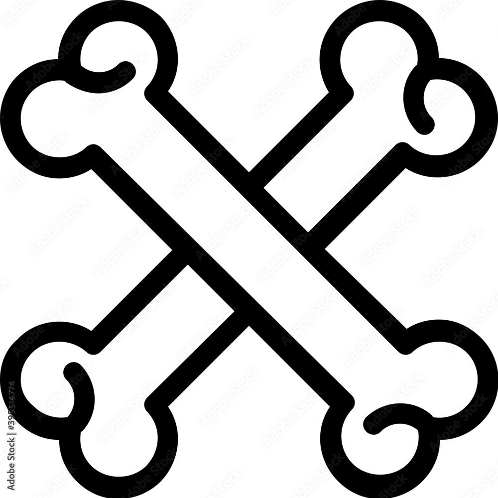Bone Flat Vector Icon
Bone Flat Vector Icon