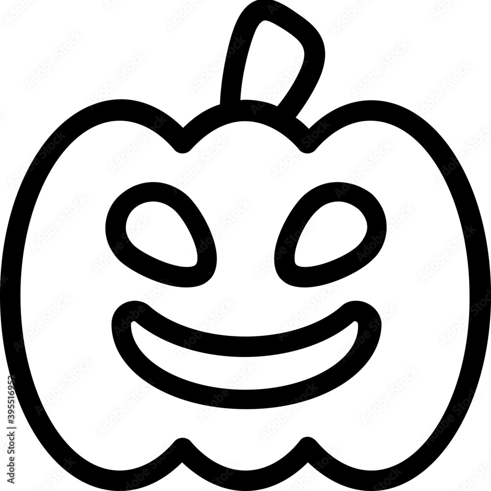 Halloween Pumpkin Flat Vector Icon
Halloween Pumpkin Flat Vector Icon