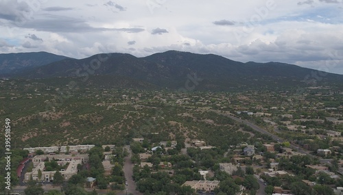 Sante Fe  New Mexico In High Quality Aerial Drone Views