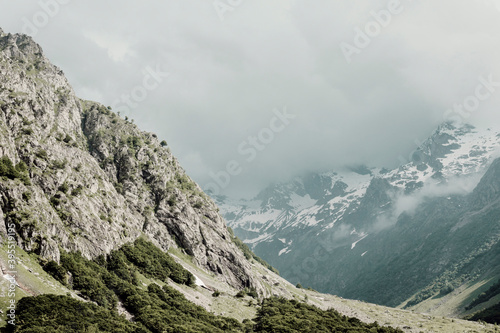 Valle Gesso, Cuneo (Italia). Uno scorcio della valle nei primi giorni d'estate