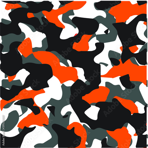  Camouflage animal Pattern vector illustration background 
