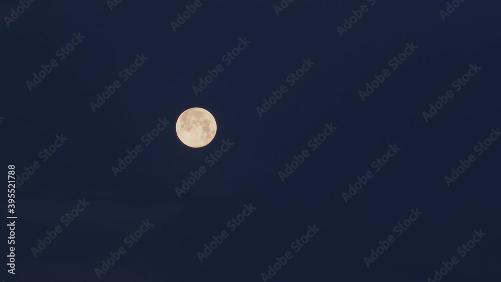 Full moon. Beautiful Moon in the Sky