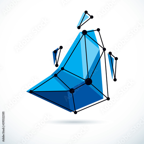 Abstract isometric construc...