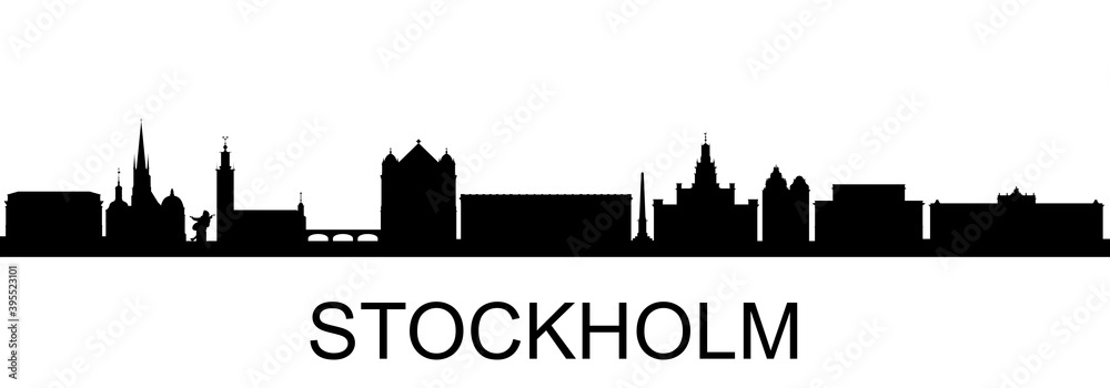 Stockholm, Schweden Skyline