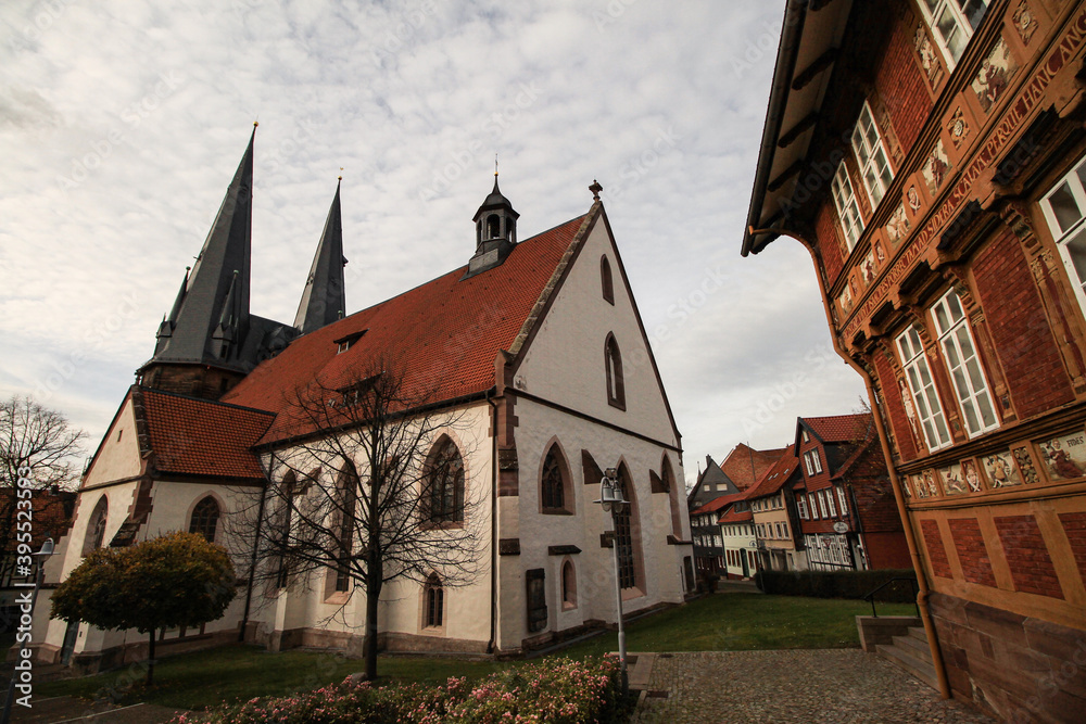 Alfelder Stadtkern; Stadtkirche St. Nicolai und Lateinschule