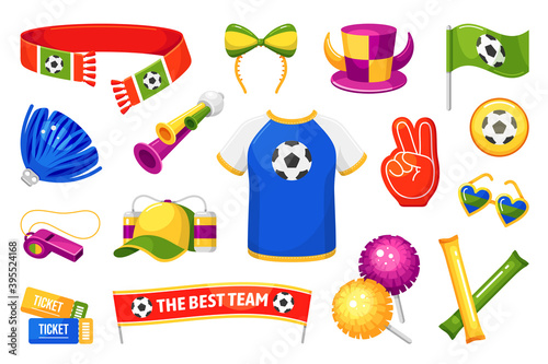 Fan attributes, sport competition celebration and support