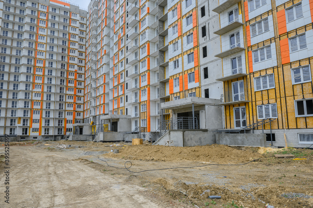 Obraz premium City life. City views. Urban exteriors, interiors and panoramas.
