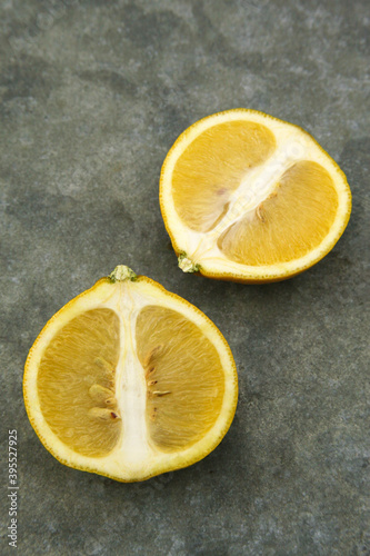 Bergamot two halves