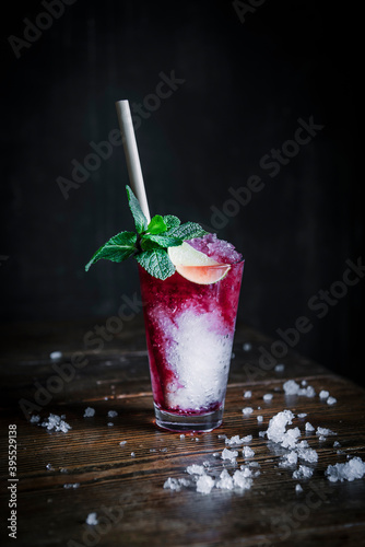 Grenadine and Tonic Water Mocktail