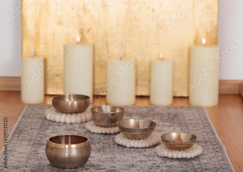 Singing bowl, ceremony of welness, sound of tibet