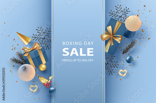 Christmas and New Year banner