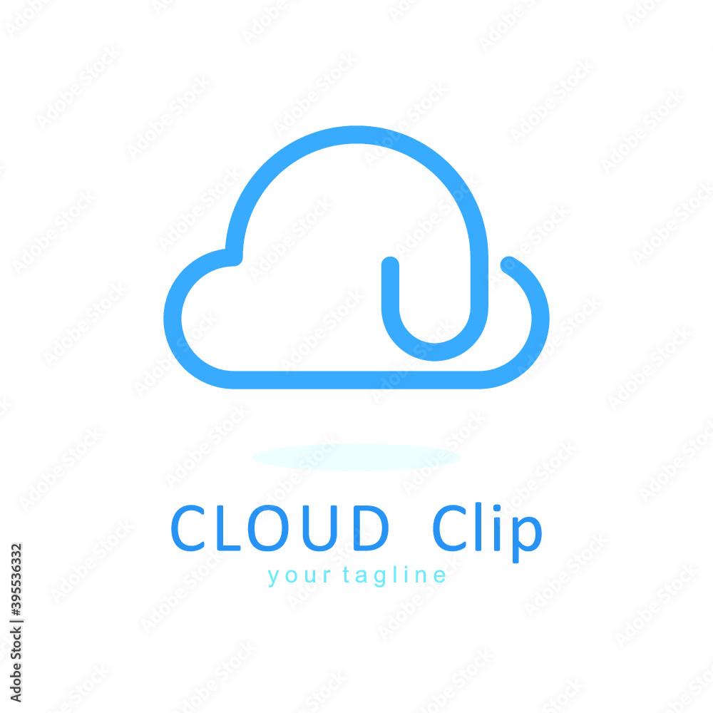 Cloud Logo Icon Symbol Design