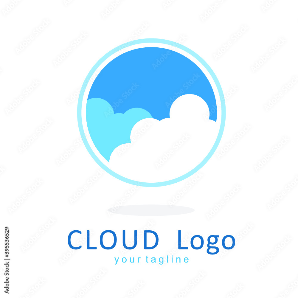 Cloud logo icon symbol design Cloud logo icon symbol design