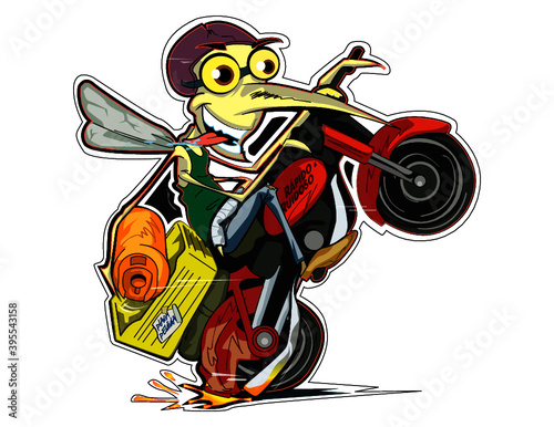 Mosquito Motociclista 