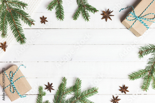 Winter holidays background