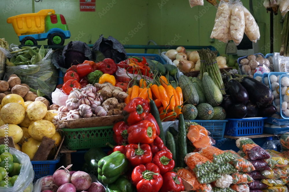 vegetables at the market fruits and vegetables native peru