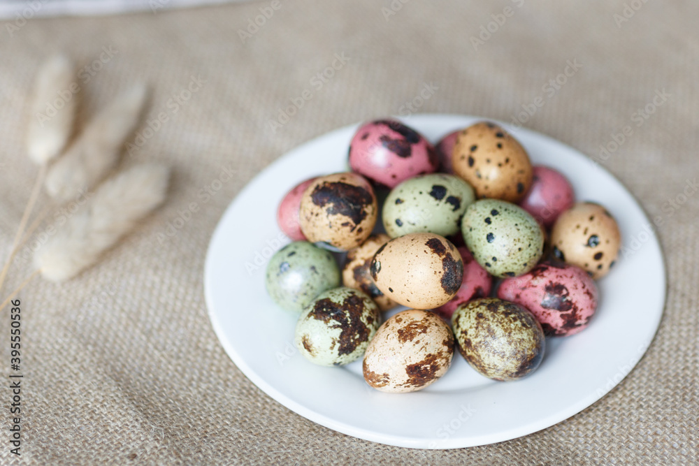 Stylish background with easter eggs. Stylish background with easter eggs.