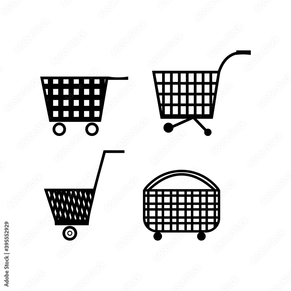 shopping basket icons of various shapes
shopping basket icons of various shapes