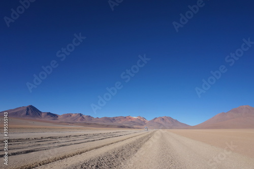 road in the desert atacama chile