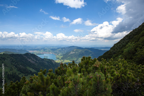 Mountain panorama view of Brecherspitze, Bavaria © BirgitKorber