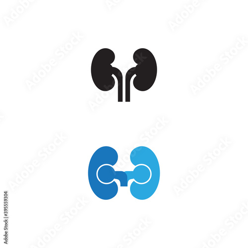 kidney vector illusrtation design logo template