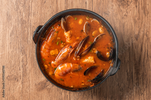 イタリアの魚介類スープ,チョッピーノ  Italian seafood soup(Cioppino)