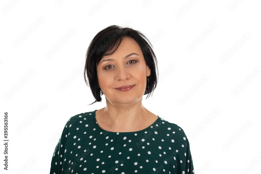 Beautiful middle aged woman