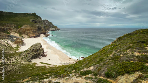 Scenic view of Dias beach (Diaz beach), Cape Town, South Africa.