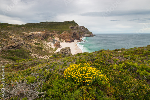 Scenic view of Dias beach (Diaz beach), Cape Town, South Africa.