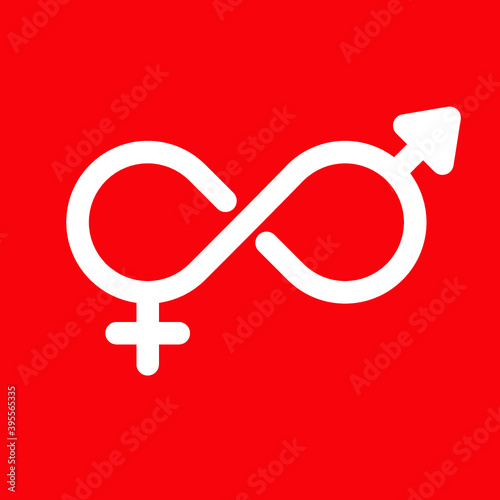 Sex logo icon symbol template design